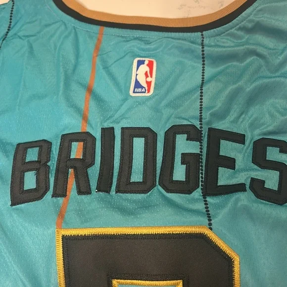 Miles Bridges Buzz City Nike Swingman Jersey Size 54 (XL) - Picture 4 of 4